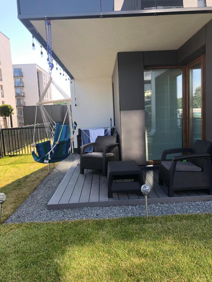 Gdansk Apartament Harmonia Oliwska Exteriör bild