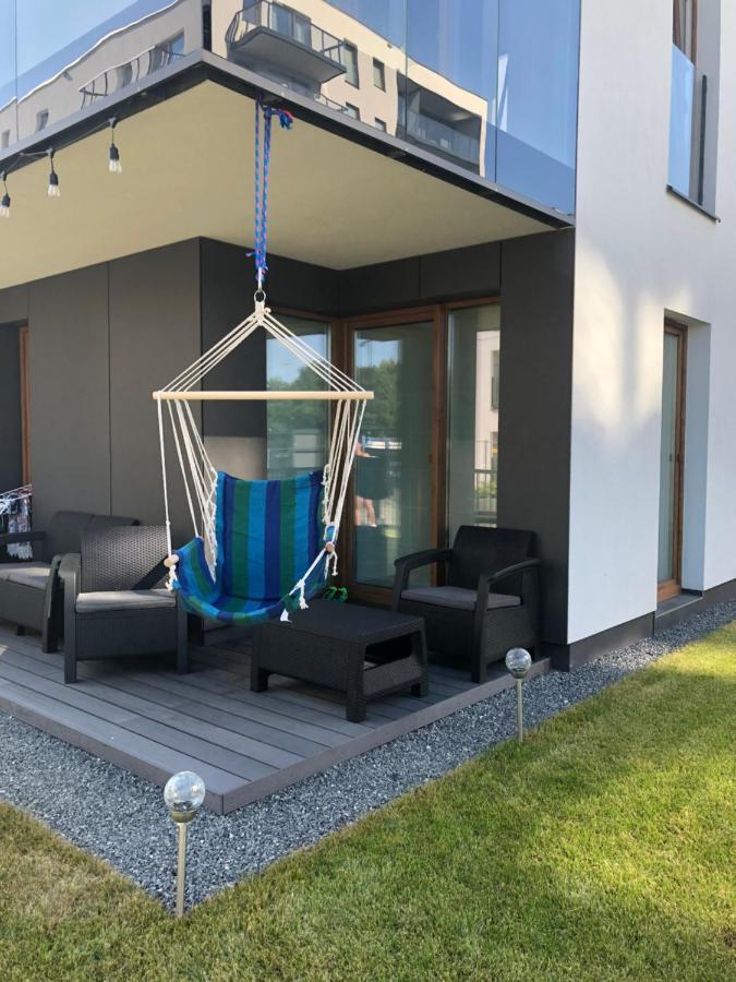 Gdansk Apartament Harmonia Oliwska Exteriör bild