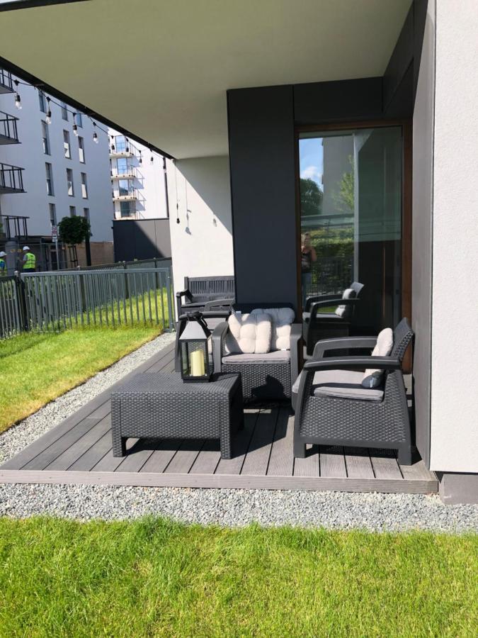 Gdansk Apartament Harmonia Oliwska Exteriör bild